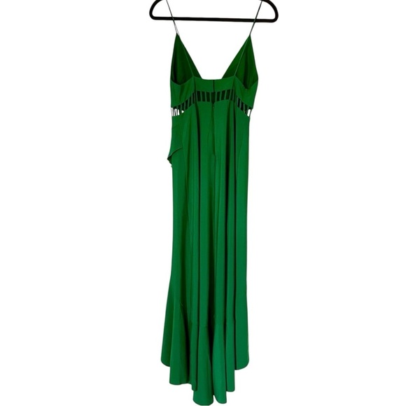 Free People Jetstream Maxi Dress Green
Size 4 - Ruffle Cutout Boho Rare - Picture 4 of 13